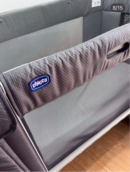 🔥Chicco เตียงนอนเด็กวัสดุดีแข็งแรงน่าใช้แนะนำเลยค่ะสภาพโดยรวมยังดีมากๆอาจมีร่องรอยการใช้งานเดิมมาบ้างเล็กน้อย มือหนึ่งราคาแรงเลยค่ะ  รูปที่ 8