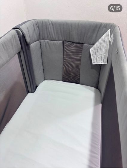 🔥Chicco เตียงนอนเด็กวัสดุดีแข็งแรงน่าใช้แนะนำเลยค่ะสภาพโดยรวมยังดีมากๆอาจมีร่องรอยการใช้งานเดิมมาบ้างเล็กน้อย มือหนึ่งราคาแรงเลยค่ะ  รูปที่ 6