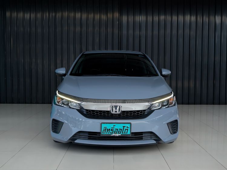 Honda City 2021 1.0 SV Sedan เบนซิน ไม่ติดแก๊ส เกียร์อัตโนมัติ เทา รูปที่ 2