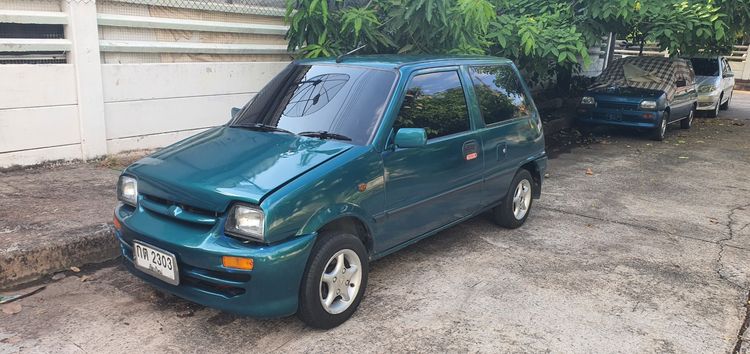 Daihatsu Mira 1996 850 Sedan เบนซิน ไม่ติดแก๊ส เกียร์ธรรมดา เขียว