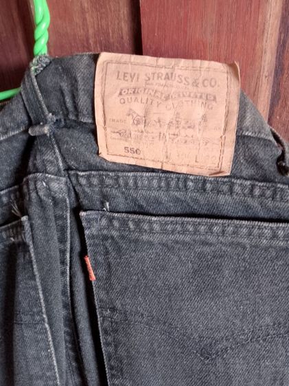 กางเกงยีนส์ levi's550 กระดุม515U.S.A.ป้ายส้ม วินเทจ รูปที่ 3