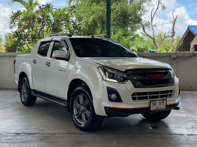 Isuzu D-MAX 2017 1.9 Hi-Lander X-Series Z Pickup ดีเซล ไม่ติดแก๊ส เกียร์ธรรมดา ขาว รูปที่ 3