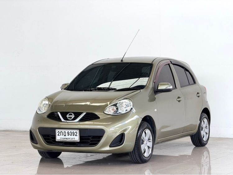 Nissan March 2013 1.2 EL Sedan เบนซิน เกียร์อัตโนมัติ เขียว