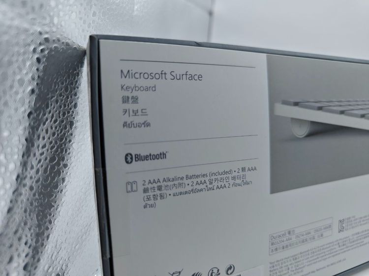 Surface Keyboard ของแท้ คีย์บอร์ดไร้สาย 15 ม. ปลอดภัยAES พิมพ์เงียบ ลื่นมืออาชีพคุณภาพ Nordic รูปที่ 4