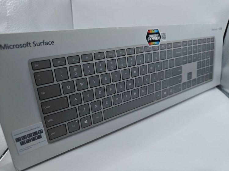 Surface Keyboard ของแท้ คีย์บอร์ดไร้สาย 15 ม. ปลอดภัยAES พิมพ์เงียบ ลื่นมืออาชีพคุณภาพ Nordic รูปที่ 3