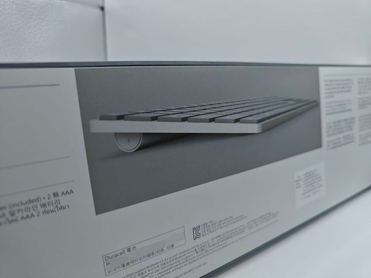 เม้าส์ และคีย์บอร์ด Surface Keyboard ของแท้ คีย์บอร์ดไร้สาย 15 ม. ปลอดภัยAES พิมพ์เงียบ ลื่นมืออาชีพคุณภาพ Nordic