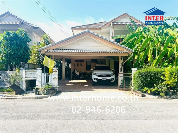 บ้านเดี่ยว 2 ชั้น 68 ตร.ว. หมู่บ้านลิฟวิ่ง นารา รามคำแหง - สุวรรณภูมิ ซอยเคหะร่มเกล้า64 ถนนเคหะร่มเกล้า ถนนร่มเกล้า-ศรีนครินทร์ เขตลาดกระบัง รูปที่ 3