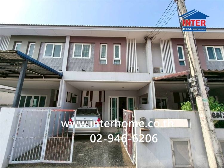 ทาวน์เฮ้าส์ 2 ชั้น 22 ตร.ว. หมู่บ้านซื่อตรงโคซี่ เฟส3 ถนนกาญจนาภิเษก ถนนรังสิต-นครนายก ธัญบุรี ปทุมธานี รูปที่ 2