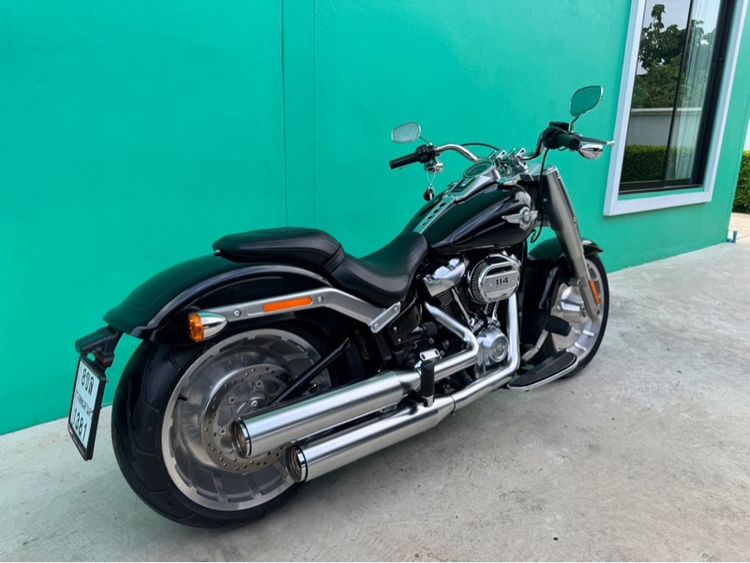 Harley-Davidson Fatboy สีดำ ปี2019 วิ่ง 500 MI. รูปที่ 3