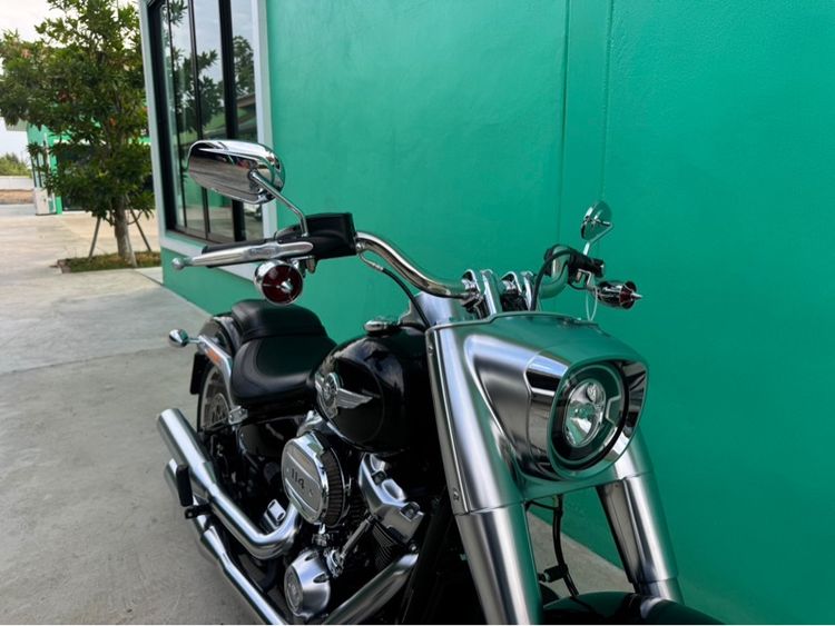 Harley-Davidson Fatboy สีดำ ปี2019 วิ่ง 500 MI. รูปที่ 13