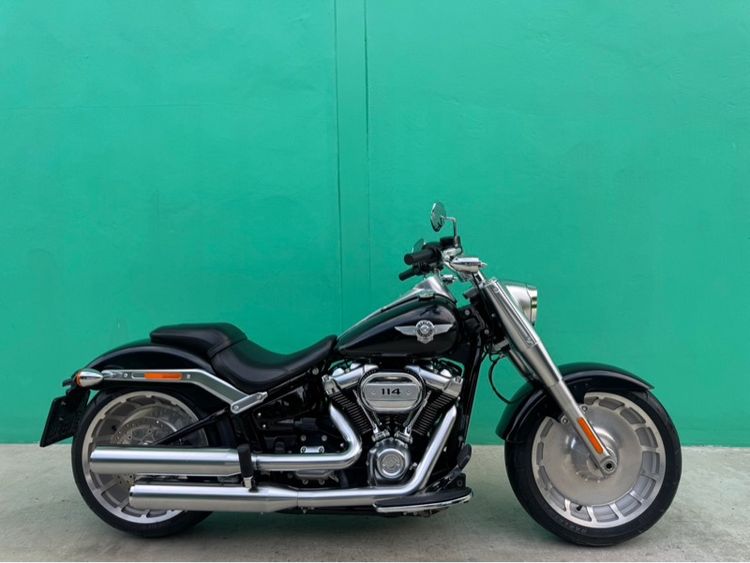 Harley Davidson Fat Boy Harley-Davidson Fatboy สีดำ ปี2019 วิ่ง 500 MI.