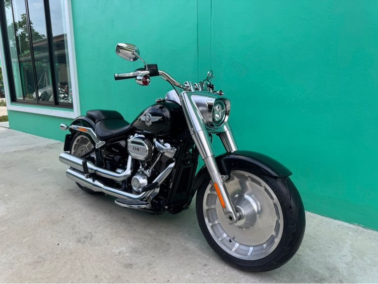 Harley-Davidson Fatboy สีดำ ปี2019 วิ่ง 500 MI. รูปที่ 2