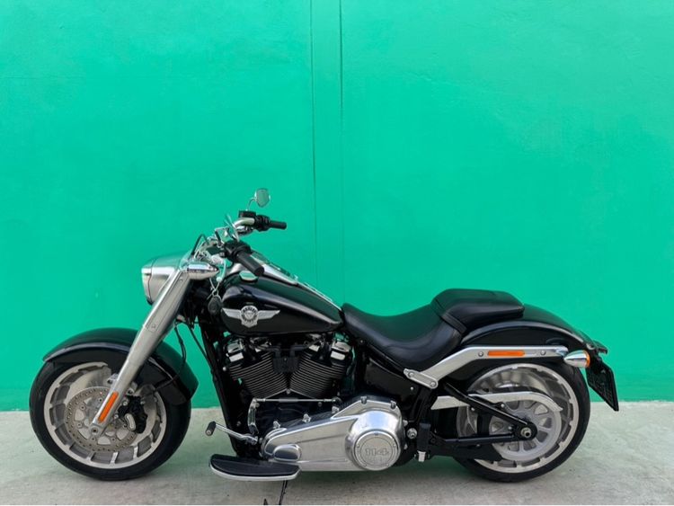 Harley-Davidson Fatboy สีดำ ปี2019 วิ่ง 500 MI. รูปที่ 15