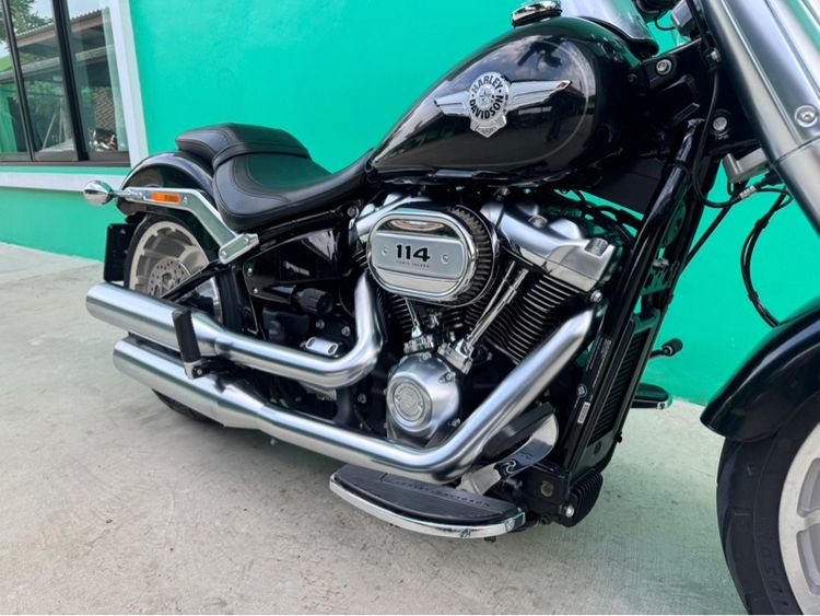 Harley-Davidson Fatboy สีดำ ปี2019 วิ่ง 500 MI. รูปที่ 17