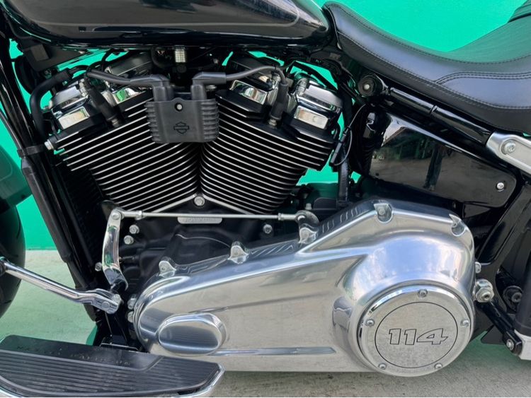 Harley-Davidson Fatboy สีดำ ปี2019 วิ่ง 500 MI. รูปที่ 14