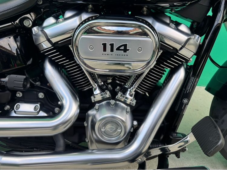 Harley-Davidson Fatboy สีดำ ปี2019 วิ่ง 500 MI. รูปที่ 6