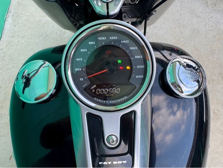 Harley-Davidson Fatboy สีดำ ปี2019 วิ่ง 500 MI. รูปที่ 11