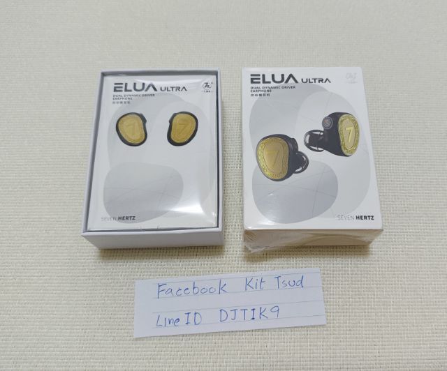 อื่นๆ หูฟังอินเอียร์ 7hz ELUA ULTRA