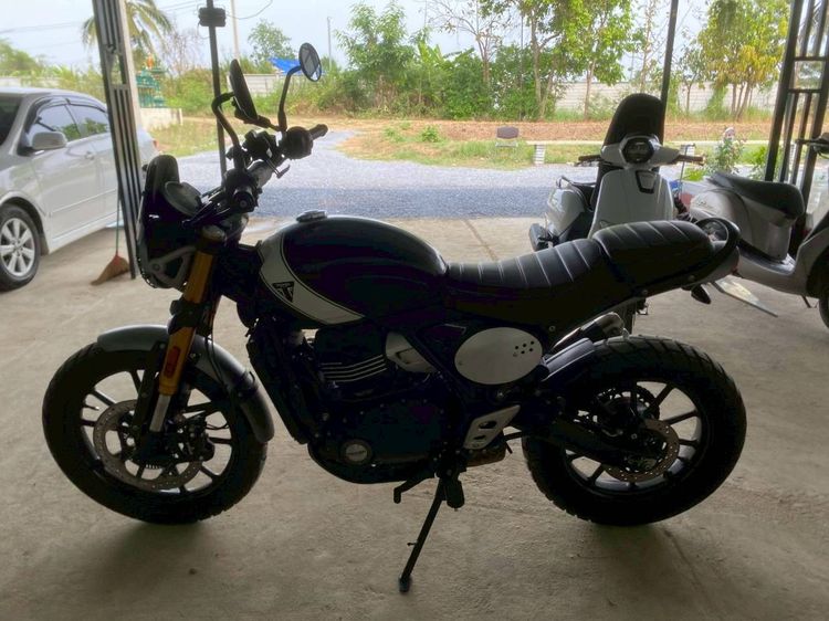 Triumph Scrambler 400 X รูปที่ 9