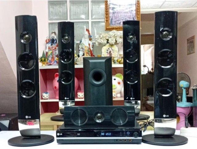DVD โฮมเธียเตอร์ Samsung 5.1 กำลังขับ 800 วัตต์ ใช้งานได้เต็มระบบ หรือจะใช้ต่อทีวีเสียงดีมากชุดนี้ ชุดละ 2590 ที่สุโขทัย รูปที่ 2