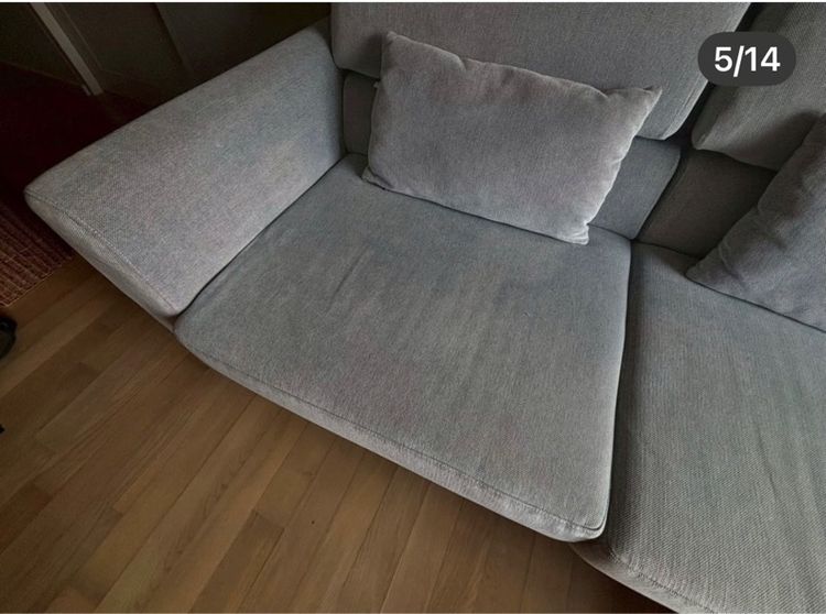 🔥IKEA SLATORP  ชุดโซฟาสภาพโดยรวมยังค่ะวัสดุดีแข็งแรงน่าใช้แนะนำเลยอาจมีร่องรอยการใช้งานเดิมมาบ้าง  รูปที่ 5