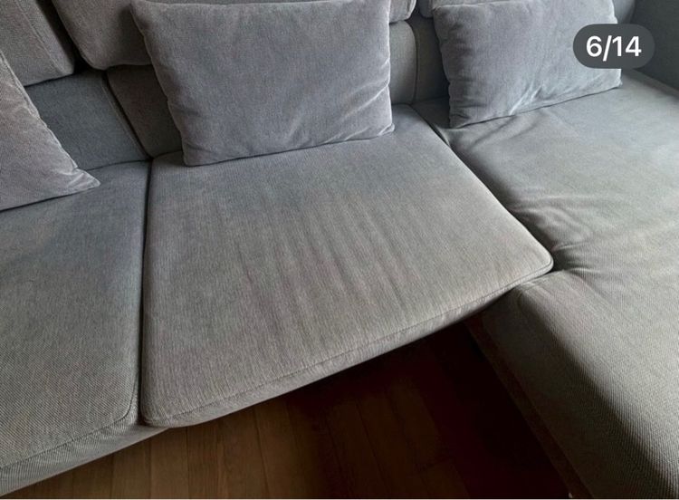 🔥IKEA SLATORP  ชุดโซฟาสภาพโดยรวมยังค่ะวัสดุดีแข็งแรงน่าใช้แนะนำเลยอาจมีร่องรอยการใช้งานเดิมมาบ้าง  รูปที่ 6