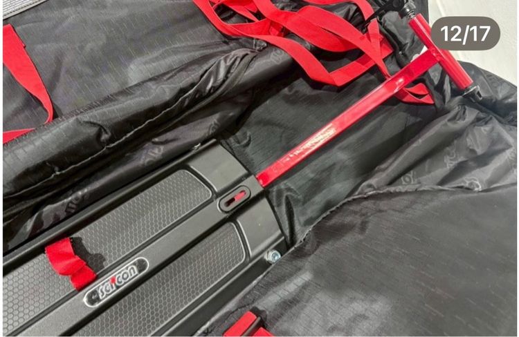 🔥SCICON AEROCOMFORT 3.0 TSA กระเป๋าใส่จักรยานวัสดุดีแข็งแรงน่าใช้แนะนำเลยค่ะสภาพยังดีมากใช้งานได้ยาวเลยค่ะ รูปที่ 12