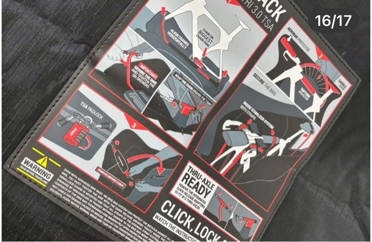 🔥SCICON AEROCOMFORT 3.0 TSA กระเป๋าใส่จักรยานวัสดุดีแข็งแรงน่าใช้แนะนำเลยค่ะสภาพยังดีมากใช้งานได้ยาวเลยค่ะ รูปที่ 16