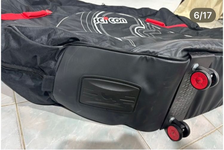 🔥SCICON AEROCOMFORT 3.0 TSA กระเป๋าใส่จักรยานวัสดุดีแข็งแรงน่าใช้แนะนำเลยค่ะสภาพยังดีมากใช้งานได้ยาวเลยค่ะ รูปที่ 6