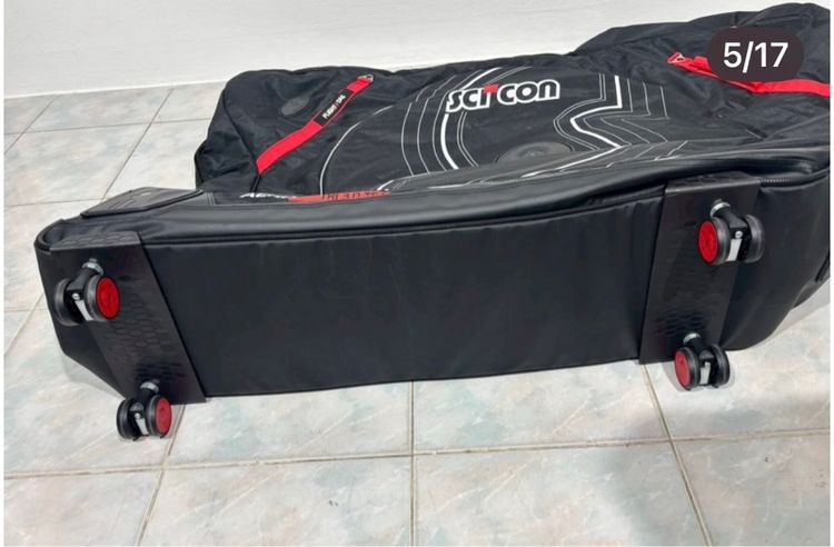 🔥SCICON AEROCOMFORT 3.0 TSA กระเป๋าใส่จักรยานวัสดุดีแข็งแรงน่าใช้แนะนำเลยค่ะสภาพยังดีมากใช้งานได้ยาวเลยค่ะ รูปที่ 5