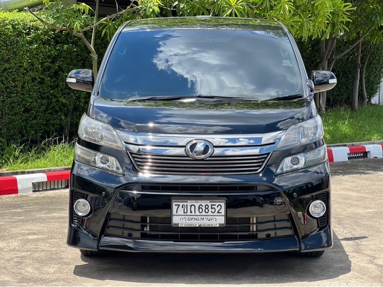 Toyota Vellfire 2012 2.4 Z G Edition Van เบนซิน ไม่ติดแก๊ส เกียร์อัตโนมัติ ดำ
