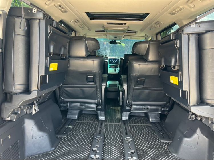 Toyota Vellfire 2012 2.4 Z G Edition Van เบนซิน ไม่ติดแก๊ส เกียร์อัตโนมัติ ดำ รูปที่ 4