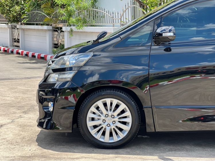 Toyota Vellfire 2012 2.4 Z G Edition Van เบนซิน ไม่ติดแก๊ส เกียร์อัตโนมัติ ดำ รูปที่ 2