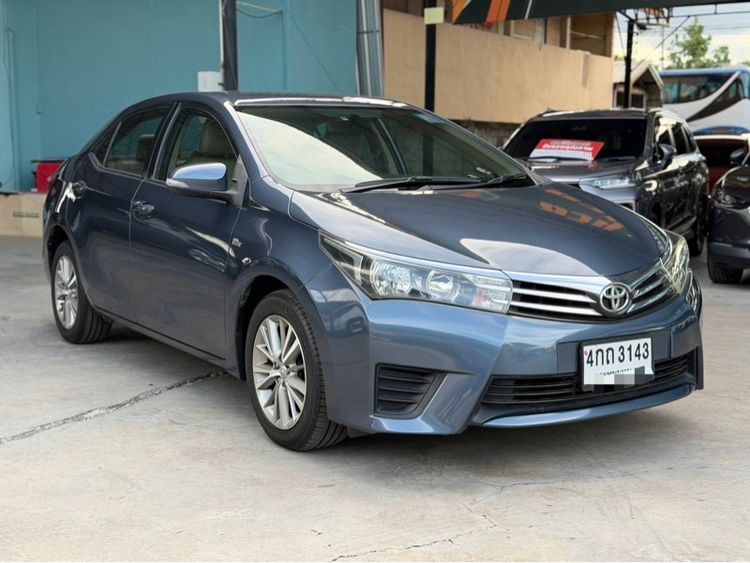 Toyota Altis 2014 1.8 E Sedan เบนซิน ไม่ติดแก๊ส เกียร์อัตโนมัติ เทา รูปที่ 2