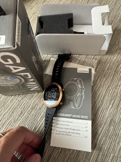 Garmin Forerunner 645 Music Rose Gold รูปที่ 3