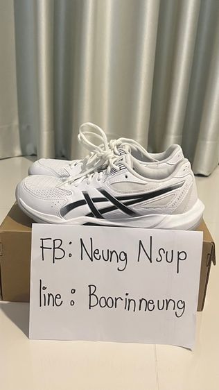 ไม่ระบุ ขาว Asics ขายรองเท้าแบดมินตัน Gel-Rocket12(2E) แบบหน้าเท้ากว้าง Size 6US 39EUR 24.5CM