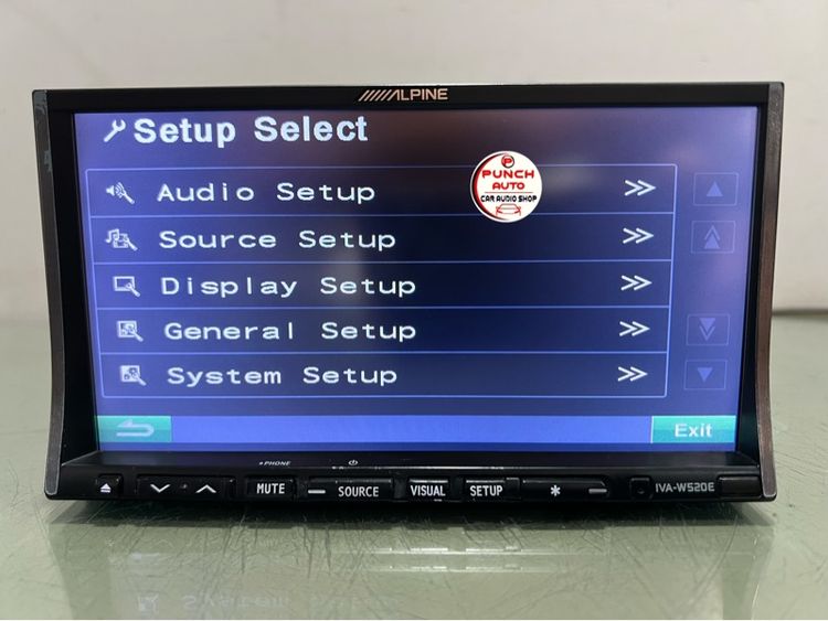 ALPINE IVA-W520E(รุ่นใหญ่ เสียงดี) รูปที่ 9
