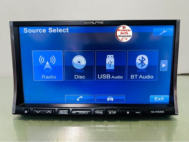 ALPINE IVA-W520E(รุ่นใหญ่ เสียงดี) รูปที่ 2