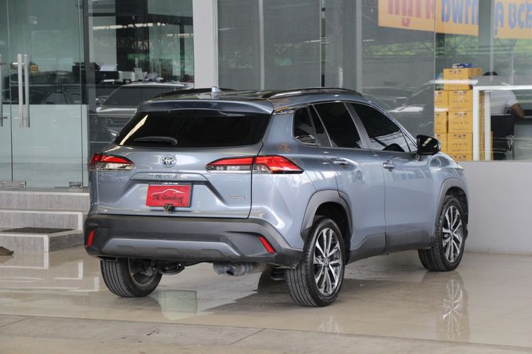 Toyota Corolla Cross 2021 1.8 Hybrid Premium Safety Utility-car ไฮบริด ไม่ติดแก๊ส เกียร์อัตโนมัติ เทา รูปที่ 2