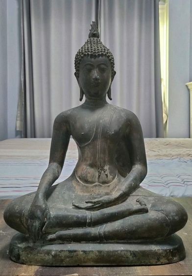 พระบูชาสุโขทัยหน้าตัก 15 นิ้วพระบ้านเก่าๆ