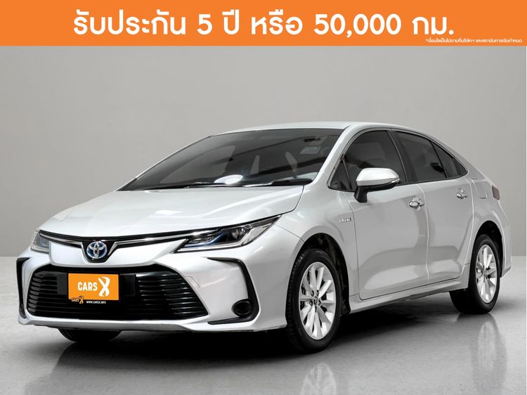 รถ Toyota Altis 1.8 Hybrid Mid สี บรอนซ์เงิน