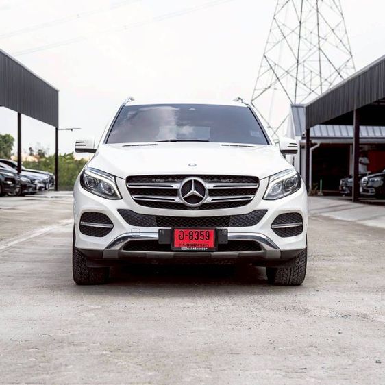 Mercedes-Benz GLE-Class 2017 GLE250 Utility-car ดีเซล ขาว รูปที่ 2