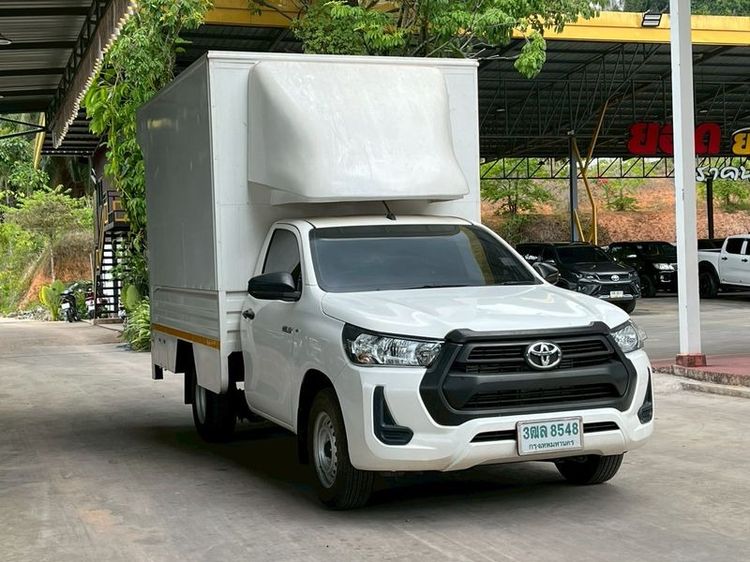 Toyota Hilux Revo 2023 2.4 Entry Pickup ดีเซล ไม่ติดแก๊ส เกียร์ธรรมดา ขาว รูปที่ 3