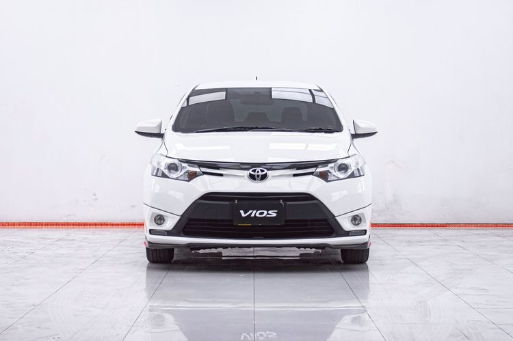 Toyota Vios 2015 1.5 Trd Sportivo Sedan เบนซิน ไม่ติดแก๊ส เกียร์อัตโนมัติ ขาว รูปที่ 4