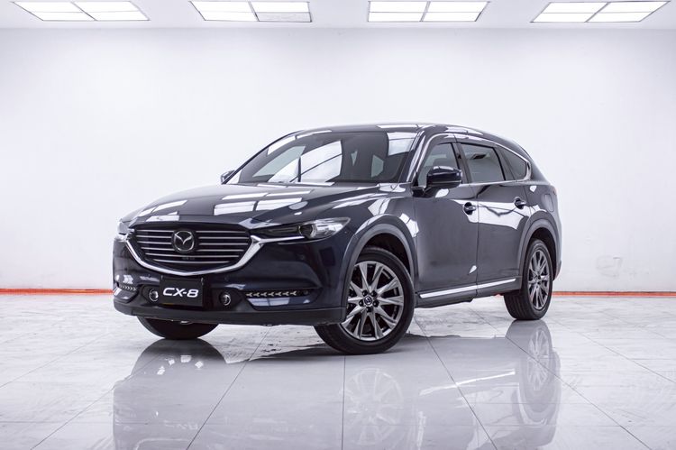 รถ Mazda CX-8 2.5 SP สี น้ำเงิน