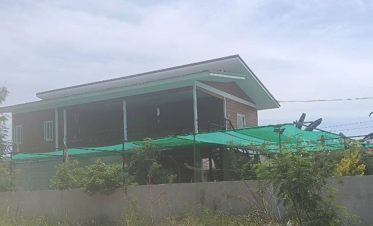 มีบางส่วน 2024 บ้านเดี่ยว ชลบุรี ฝั่งทะเล บรรยากาศมองเห็นเขา เหมาะทำพูลวิลล่า รูปที่ 2