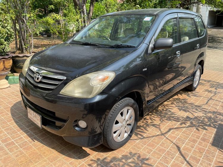 รถ Toyota Avanza 1.5 S สี ดำ