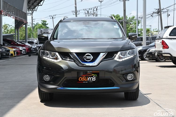 Nissan X-Trail 2017 2.0 V Hybrid 4WD Utility-car ไฮบริด ไม่ติดแก๊ส เกียร์อัตโนมัติ เขียว รูปที่ 2