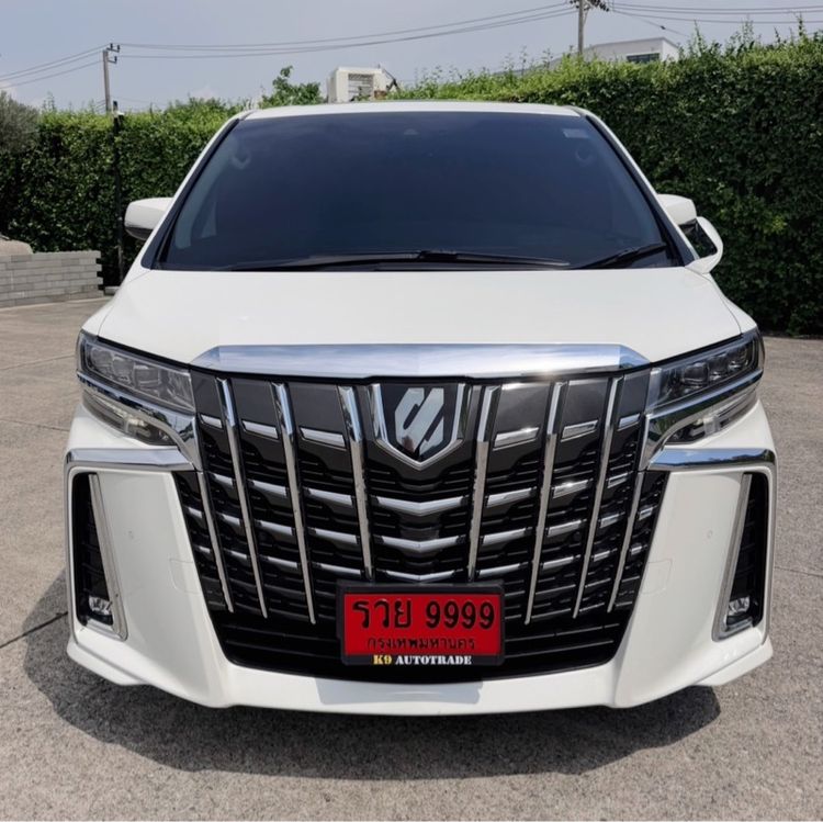 Toyota Alphard 2024 2.5 S C-Package Van เบนซิน เกียร์อัตโนมัติ ขาว