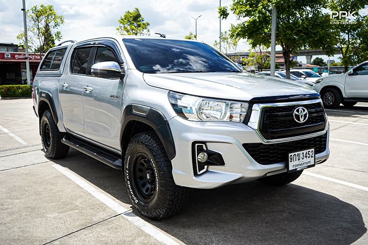 Toyota Hilux Revo 2019 2.4 E Prerunner Pickup ดีเซล ไม่ติดแก๊ส เกียร์อัตโนมัติ เทา รูปที่ 3
